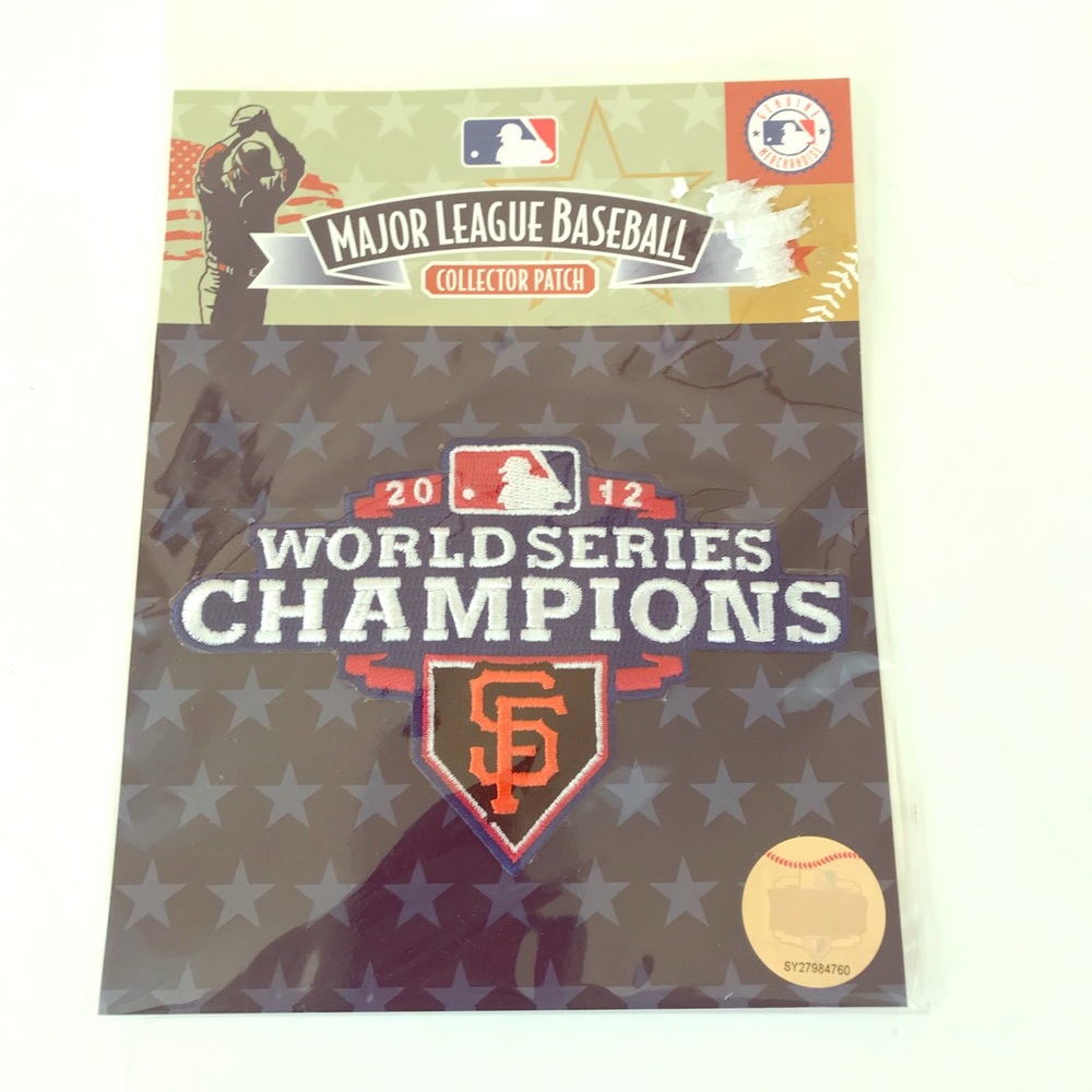 2012 World Series Champions SF Giants Patch